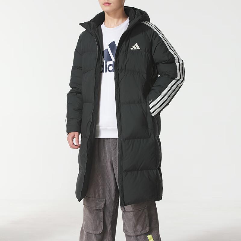 adidas Men's Winter Sports Lifestyle Hooded Down Jacket KC2498