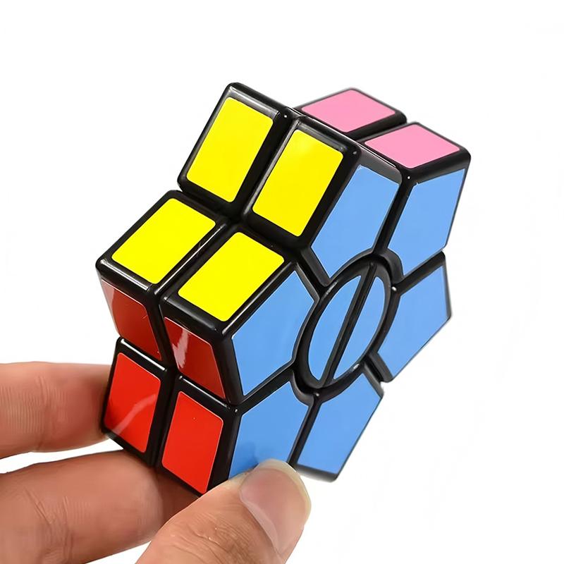 Speed Educational Unique Two-Layered Hexagon SQ Cube Puzzles Brain Teaser IQ Challenge for Children Boys Girls Gift