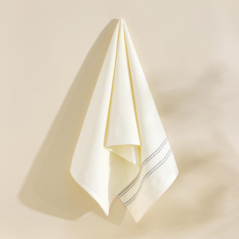 Class A Large Absorbent Cotton Bath Towel - Thickened, Adult Size, Polyester-Cotton Blend