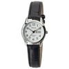 Klefer Women's Analog Watch, Waterproof, Date Display, Day of the Week Display, Leather Strap, TE-AL176-WTS, Black