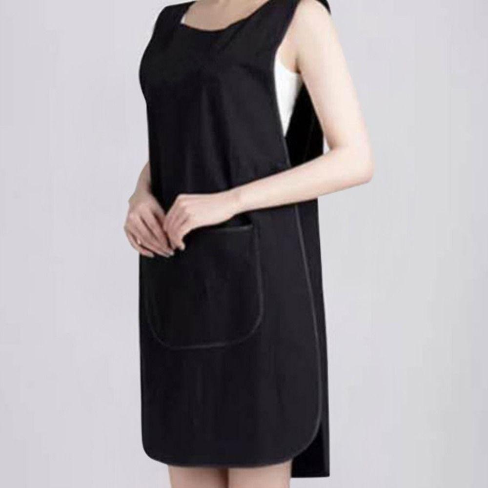 Șorț de casă impermeabil pânză șorț de bucătărie stil bavetă salopetă de copt salon coafură