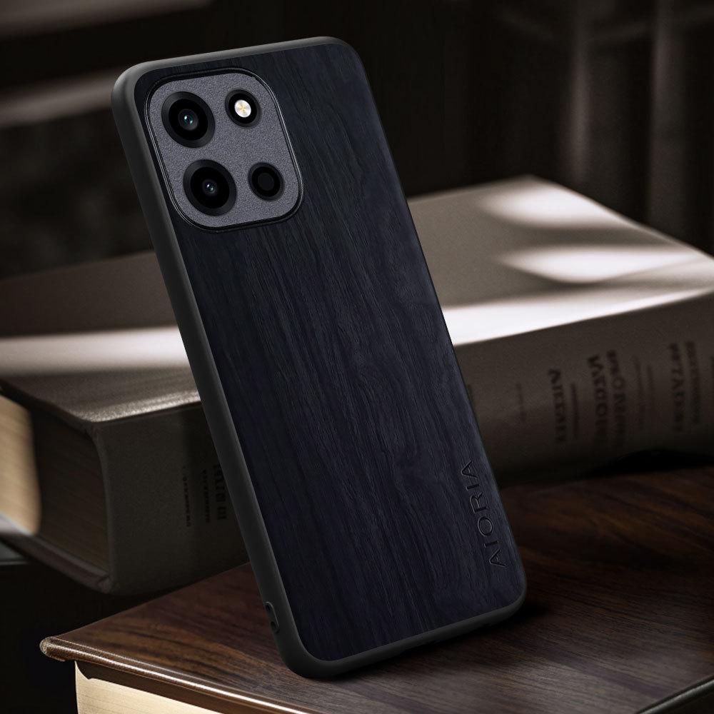 Case for oneplus nord 6 5 4 3 2  funda bamboo wood pattern Four-corner Explosion-proof back cover for oneplus nord 6   case Oneplus Nord 6 чёрный