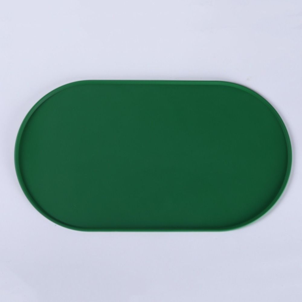 Anti-slip Pet Bowl Mat Anti Overflow Cat Placemat Portable Dog Drinking Pad Pet Accessories