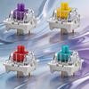 110Pcs Outemu Switch for Keyboard 3Pin Linear Tactile Clicky Silent Switch for Mechanical Keyboards Gray Red Blue Gaming Switch