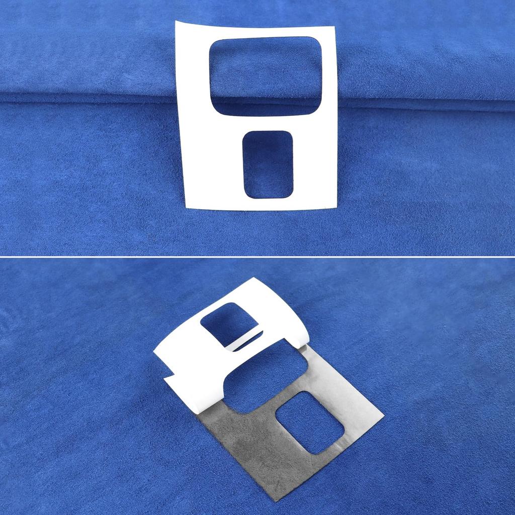 FDAIUN Car Seat Heater Button Frame Decoration Sticker For Subaru BRZ Toyota GR86 (2021-Now)