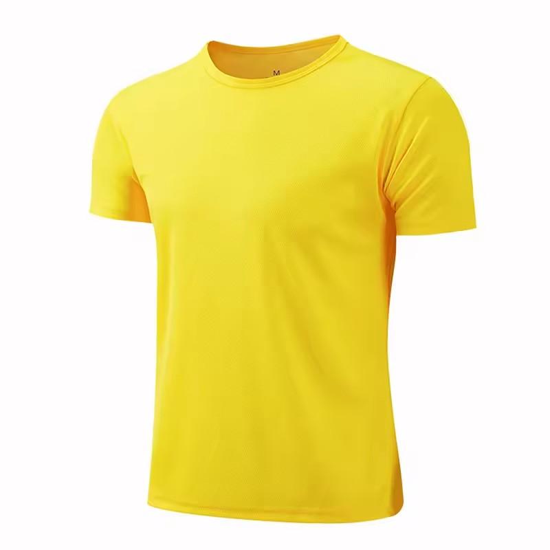 Men's Solid Color T-Shirt Breathable Casual Comfort 3D Printing