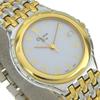 Dior Combination Watches 3023 WhiteDial Stainless Steel/Plated Gold Quartz Analog Display Boys Used