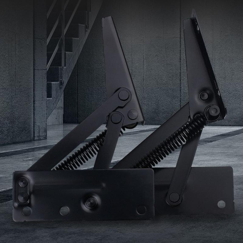 2Pcs Sofa Triangular Spring Headrest Hinge Furniture Storage Support Hinges for Cabinet Door, Sofa Bed & Furniture