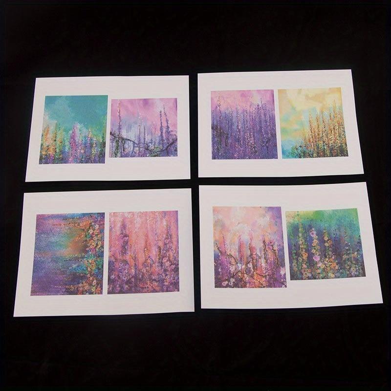 14 Sheets Water Color Craft Paper Pads Cutting Dies Art Background Origami Scrapbooking Card Making.