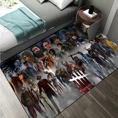 D-Dead by Daylight Survival-Horror-Fluchtspiel Große Teppiche Teppich für Zuhause Wohnzimmer Schlafzimmer Sofamatte