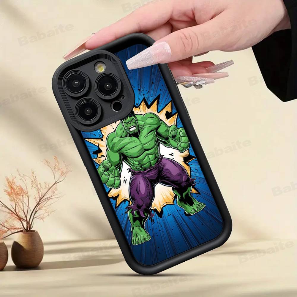 Superhero H-Hulk Phone Case For IPhone 17 16 15 14 13 Pro Max Plus 12 11 Cover
