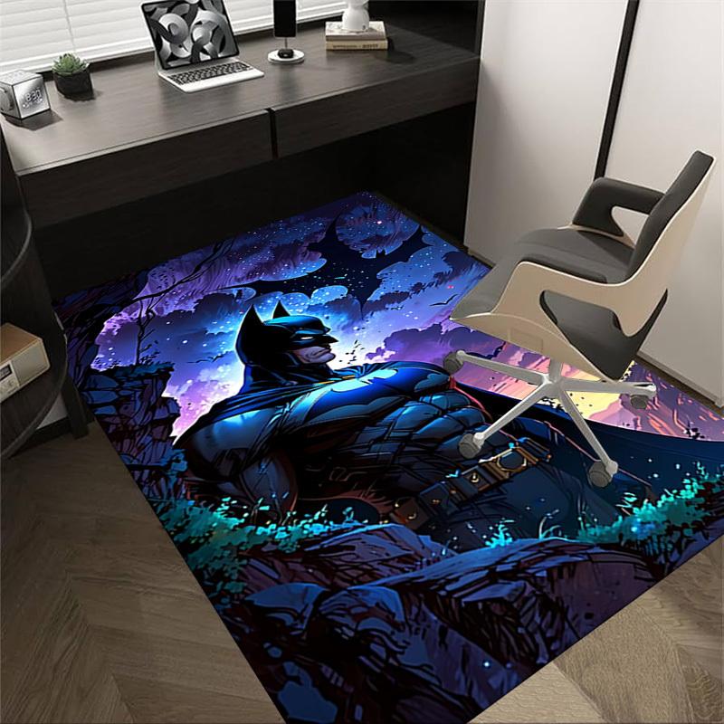

1 шт. Ковер Batman Night, для декора дома и офиса, Ковер под офисное кресло, Праздничный подарок, Ковер для конференц-зала L1149 60cm by 90cm