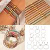 Bohemian Inspire Cotton Rope Crosses Bracelet Adjustable Designs Jewelry Accessory for Trendy Adults Everyday Wear