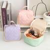 New Portable Makeup Bag Cute Love Pattern Large Capacity Travel Handbag Korean Version Makeup Storage Wash Bag Travel Use