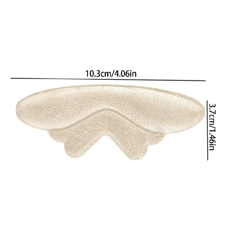 Adhesive Shoe Heel Grip Anti Blister High Heel Cushion Pad with Thickened Sponge Lining for During Walking Standing