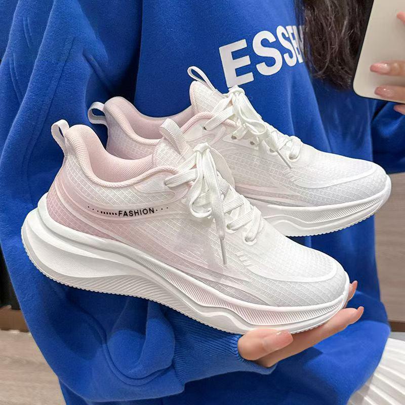 

Кроссовки Tide женские сетчатые дышащие женские туфли новая мягкая подошва удобные и легкие студенческие кроссовки для бега 40