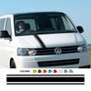 Car Hood Stickers Auto Bonnet Vinyl Decals Decoration Accessories For Volkswagen VW Transporter T6 T5 Caravelle Multivan Camper