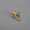 18K Copper Gold Plated Ear Pierced Geometric Ear Bone Clip French Personal Cold Wind Metal Ear Buckle Right Ear Earring Female