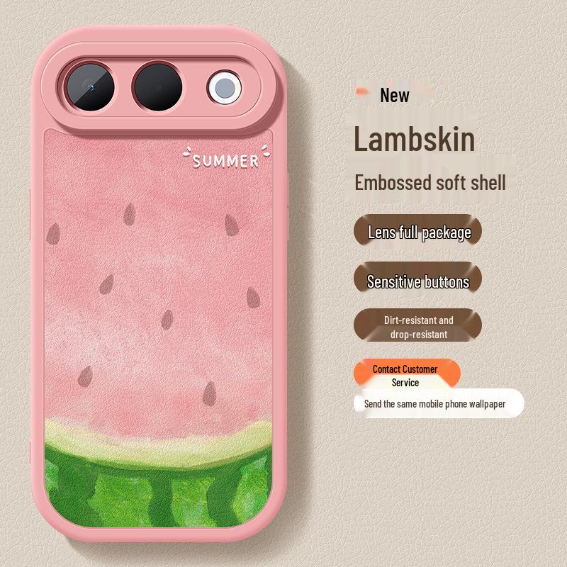 Summer Watermelon OPPO A7 Pro Soft Silicone Protective Phone Case