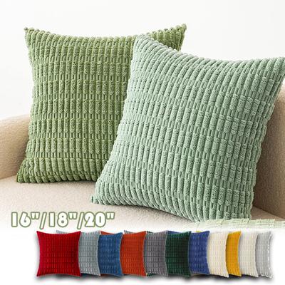 Huse de pernă din catifea zdrobită 50cm/45cm/40cm/30cm Canapea extensibilă Perne decorative pătrate