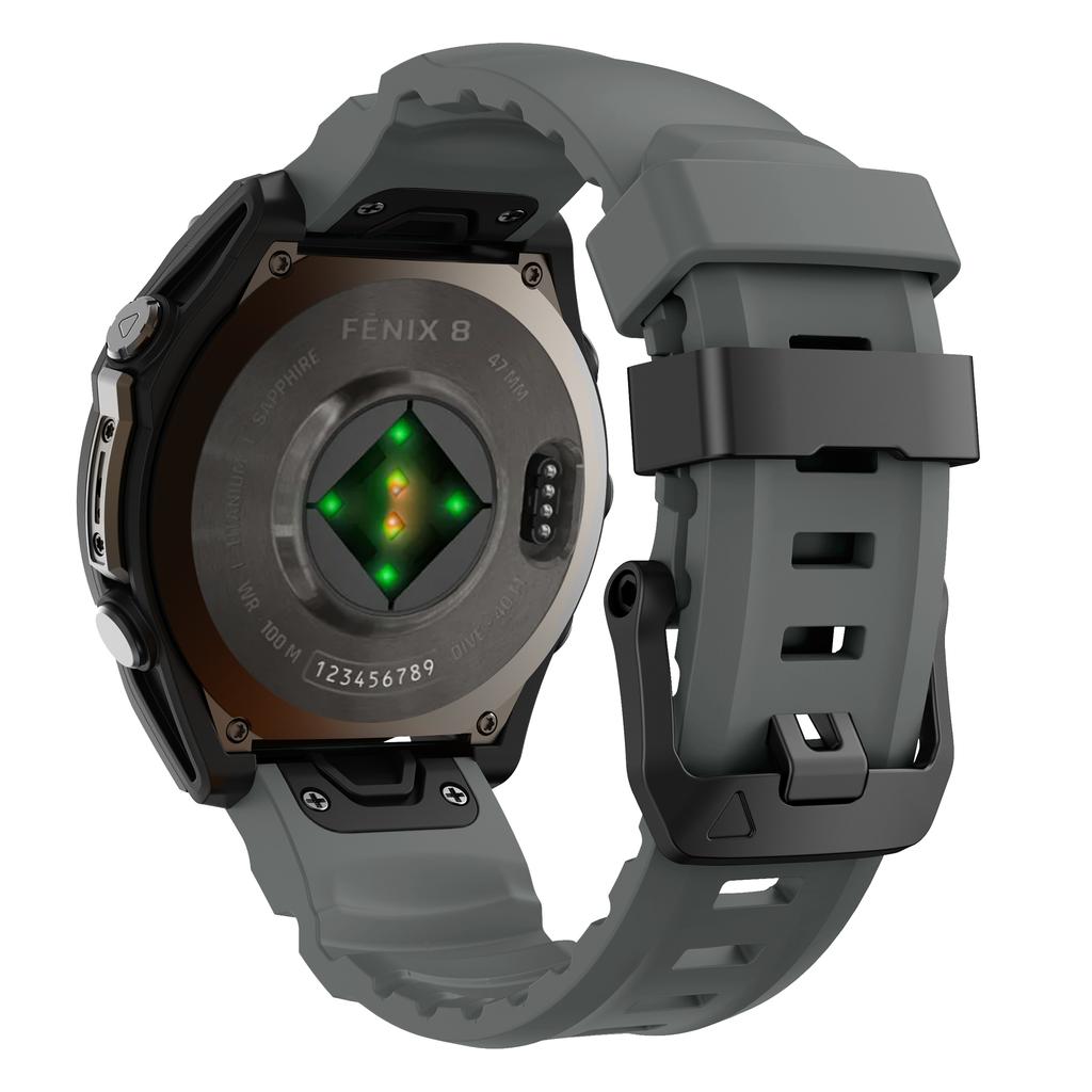 Sport Silicone Band For Garmin Fenix 8 E 7 7X Pro 6 6X 5 5X/Epix/Instinct/Forerunner 970 QuickFit 22mm 26mm Watch Strap Bracelet