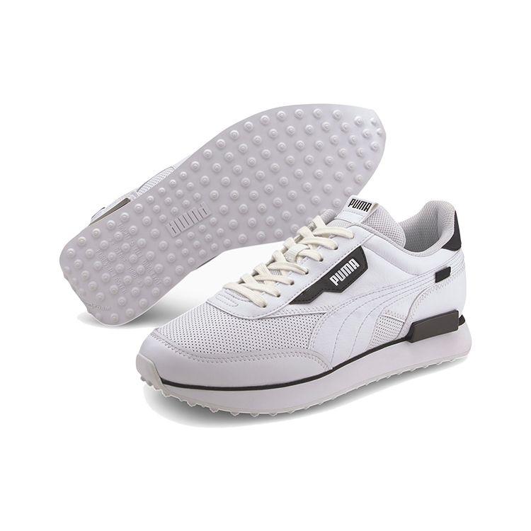 Puma Future Rider Contrast Unisex White Black 374763-01