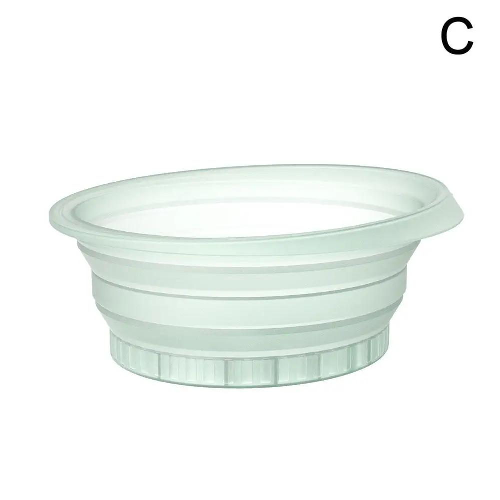 

Large Bowl For Face Ice Bath Silicone Bowl For Dipping Face Ice Bath Foldable Ice Bath Bowl Ice Bath At Home Beauty Device J4A0 зелений