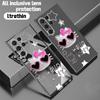 Cute helloo Hello Kitty applies to Samsung s24 mobile phone case anti-drop s25ULtra light and thin transparent soft case s23.