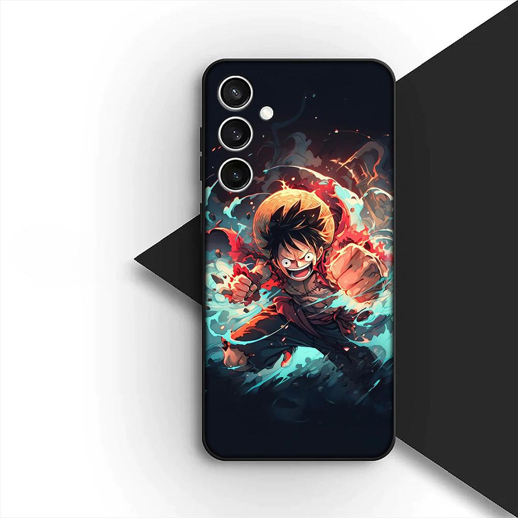 Cover for Samsung Galaxy S24 S25 S23 FE Ultra Plus S7 Edge S25+ S23+ A56 5G Casing Phone Case Anime Usopp One Luffy Piece