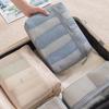 Mesh Transparent Travel Storage Bag Set for Cosmetics & Toiletries - Foldable Organizer