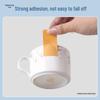 Writable Kraft Paper Label Stickers with Matte Self-Adhesive Backing