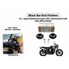 Black Bar End Finisher "For Royal Enfield Interceptor 650 Continental GT 650"