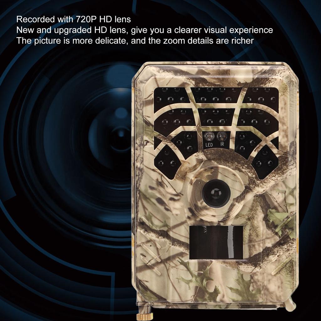 PR300A Outdoor Hunting Camera IP56 HD Infrared Camera 0.8s Trigger Speed Field Detection Monitoring Trail Camera