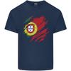 Torn Portugal Flag Portuguese Day Football Unisexs Light Cotton TShirt