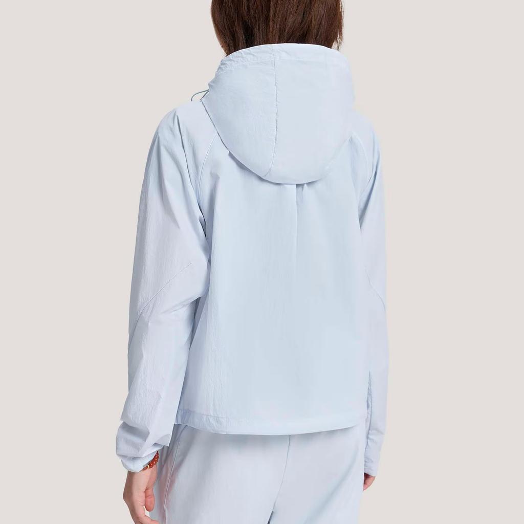 Adidas FOS Jackets Women's Light Blue Hooded Moderate Other KS2733