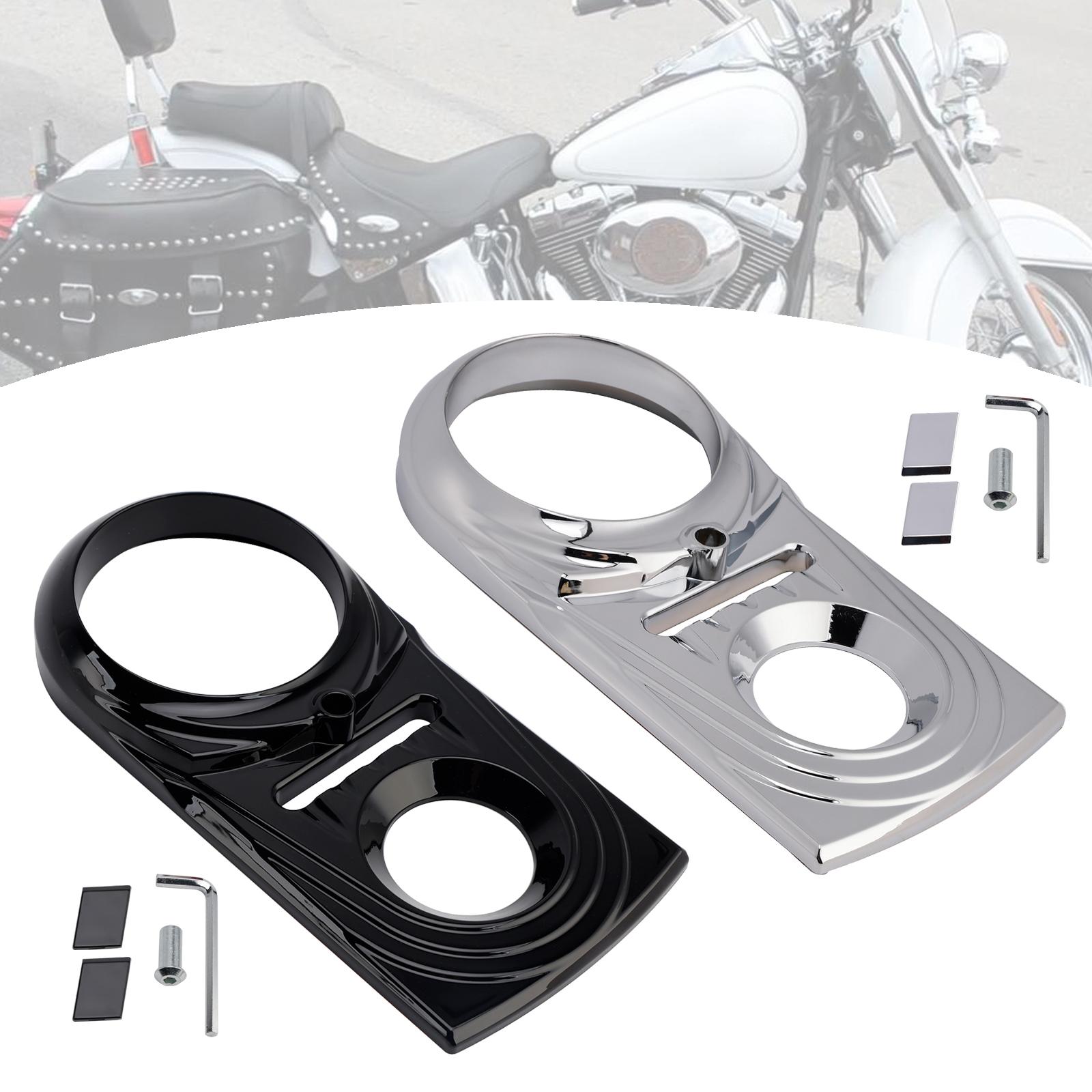 

Gas Tank Dash Panel Insert Cover For Softail FLSTC FXST Street Glide