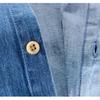 Men Denim Shirt Thin Summer Half Sleeve Casual Top, Loose Trendy Handsome Short Sleeve Camping Denim Short Sleeve Jacket
