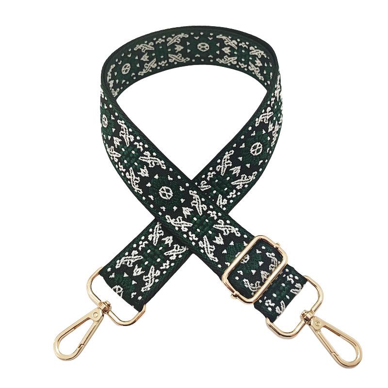 3,8 cm Justerbar Färgrik Jacquard Axelrem för Väskor