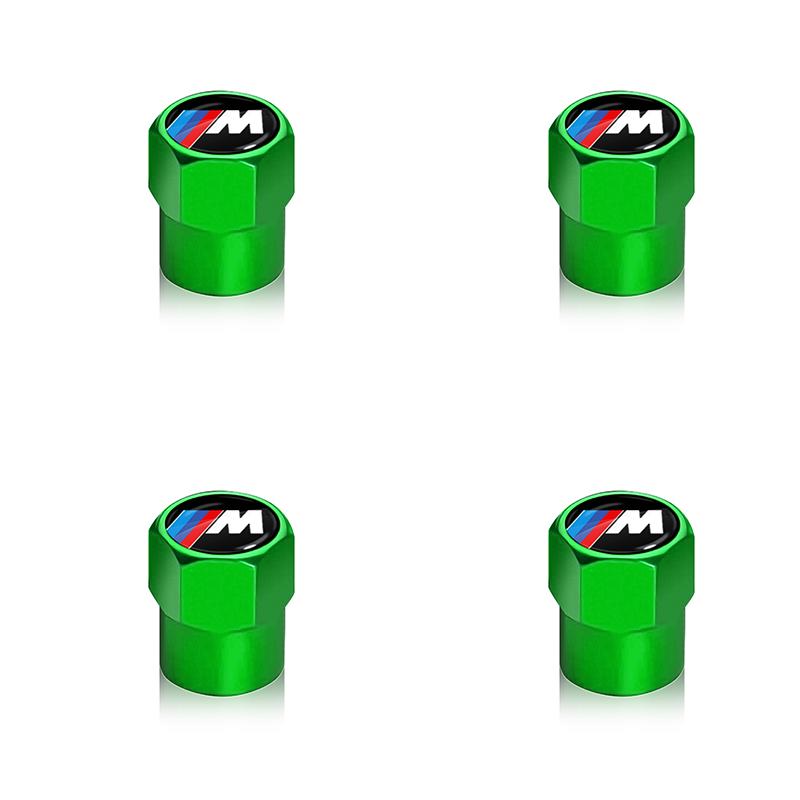 4Pcs Car Wheel Tire Valve Caps Air Stem Covers Accessories For BMW E46 E39 E90 E60 E36 F30 F10 E34 E30 F20 E92 M3 M4 M5 X5 X6