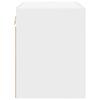Wall Mounted Cabinet with Door 2 pcs White 50 x 31 x 40 cm Engineered Wood