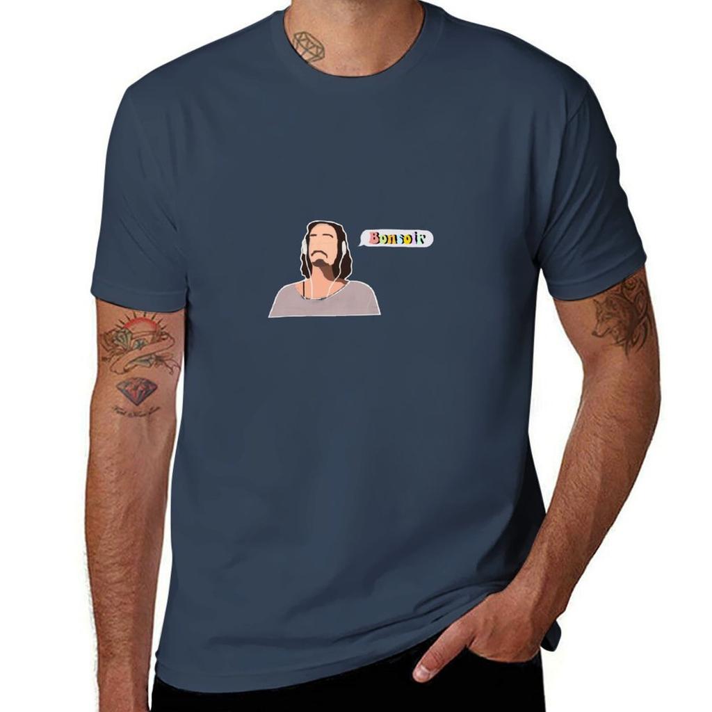 Robert Sheehan Bonsoir TShirt Outdoor Working TShirt
