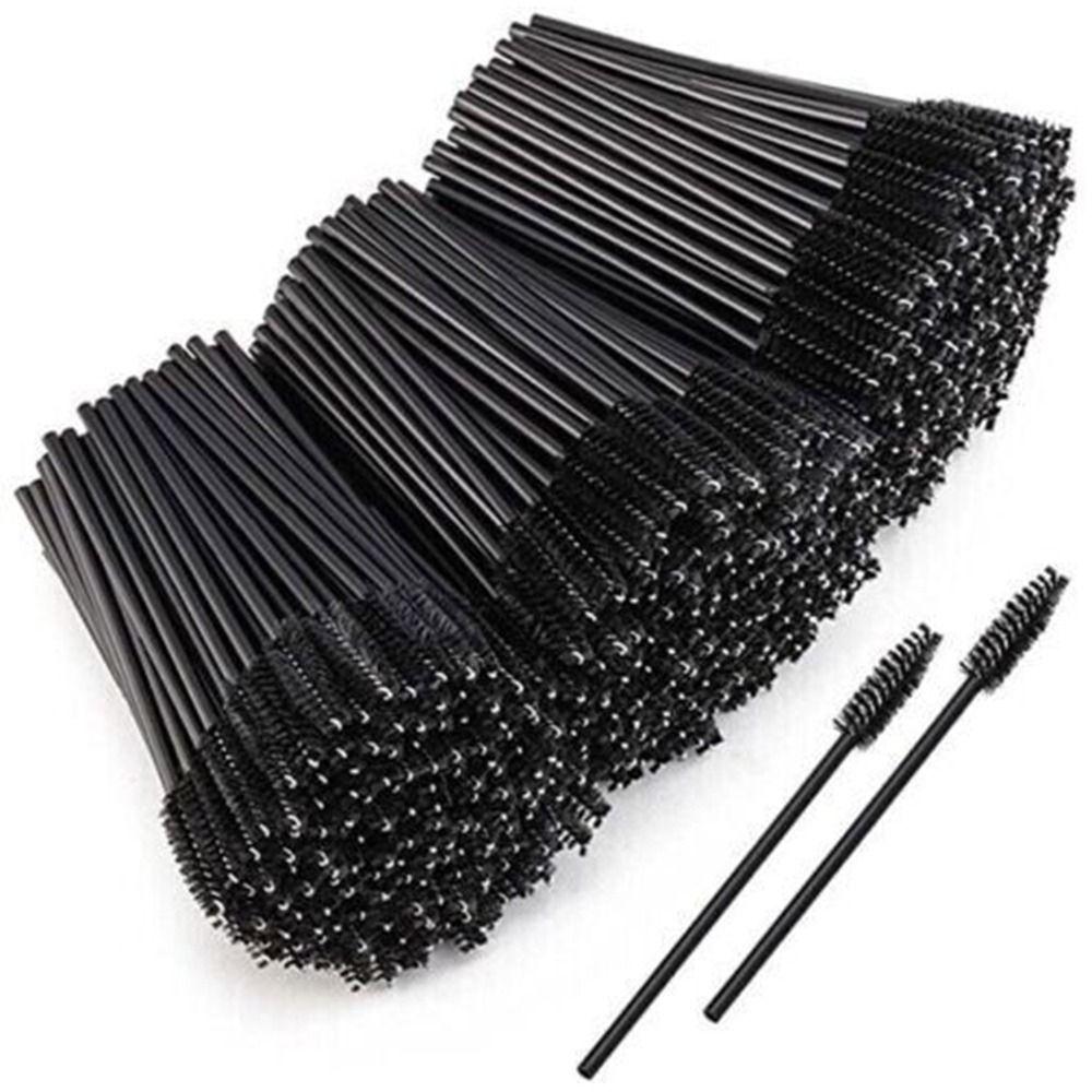 50Pcs Spoolers Eyebrow Brush Disposable Mascara Wands Applicator  for Eye Shadow Eyelashes