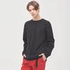 Heavy Round Neck Cotton Long Sleeve Thread Cuffed T-Shirt Bottomed Shirt T-Shirt for Male Tops Tshirt Tops