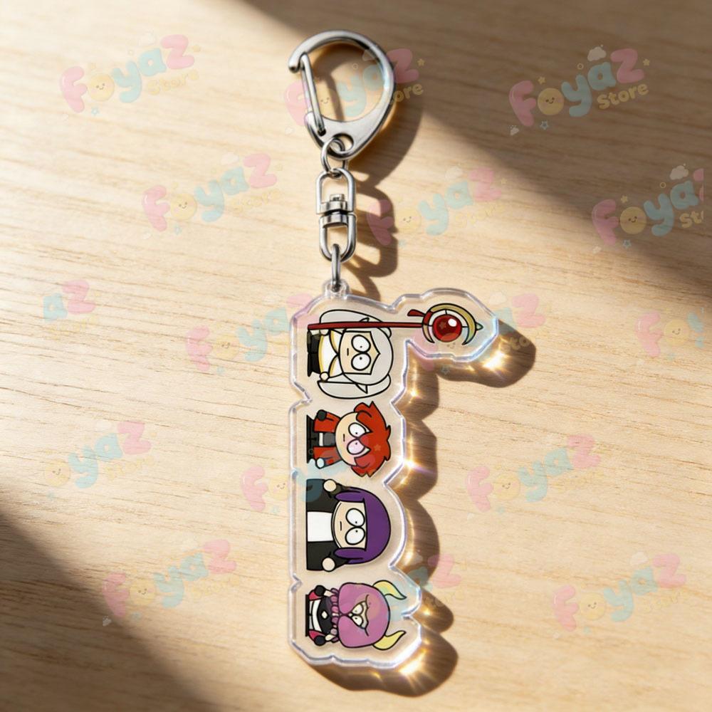 Frieren Keychain Accessories Bag Cartoon Keyrings Jewelry Manga Fans Gifts