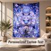 Tapestry Custom Name Text, Wall Hanging Tapestry Home Room DecorFrieren Beyond Journey's End
