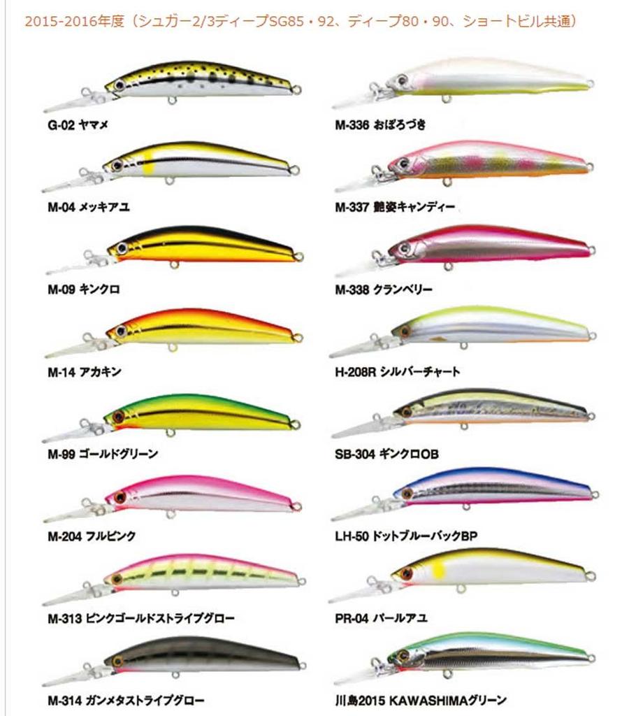 Bassday Sugar Deep SG92F M14 Red Gold 2/3 Lure.