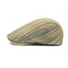 Denim Forward Cap Men Retro Beret Print Painter Cap