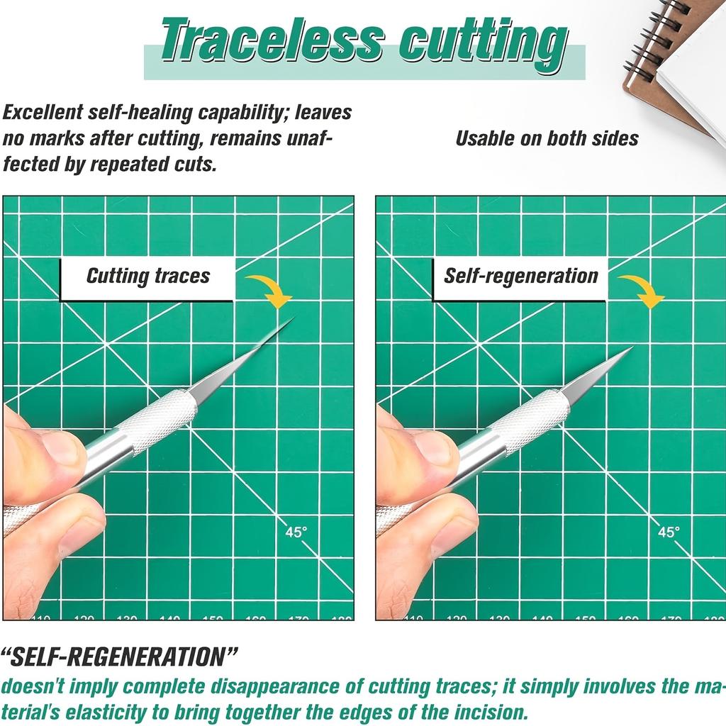 A4 A5 Double Sided Cutting Pad Sewing Scrapbook Fabric Cutting Pad Manual Pad Painting Board Manual Cutting Pad