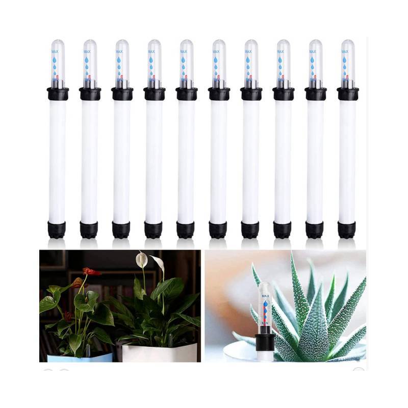Moderner Blumentopf mit Wasserstandsanzeige aus Kunststoff für Garten- und Balkonpflanzen