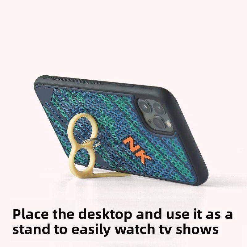 1 PIÈCE Support de Téléphone Portable Créatif Artefact Jouer au Téléphone Portable Ne Fatigue Pas la Main Support Auxiliaire pour Doigt Support de Bureau pour Téléphone Portable Support Portatif pour Téléphone Portable